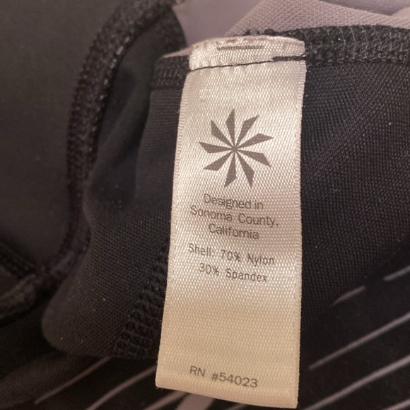 Athleta Striped Leggings S - Picture 4 of 6